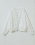 Dual-Zip Draped Jacket
