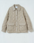 Classic Diamond-Quilted Jacket
