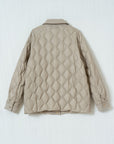 Classic Diamond-Quilted Jacket