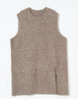 Relaxed Wool Knit Vest