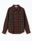 Vintage Check Panel Shirt
