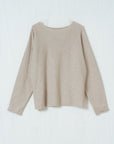 Batwing Sleeve Knit Top