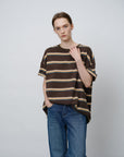 Striped Colorblock T-Shirt