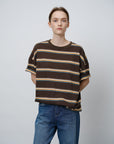 Striped Colorblock T-Shirt