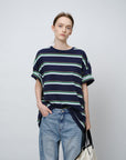 Striped Colorblock T-Shirt