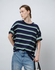 Striped Colorblock T-Shirt