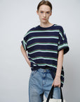 Striped Colorblock T-Shirt