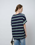 Striped Colorblock T-Shirt