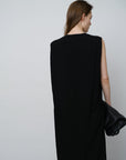 Acetate V - Neck Dress - UNIQUE ATTRACTION