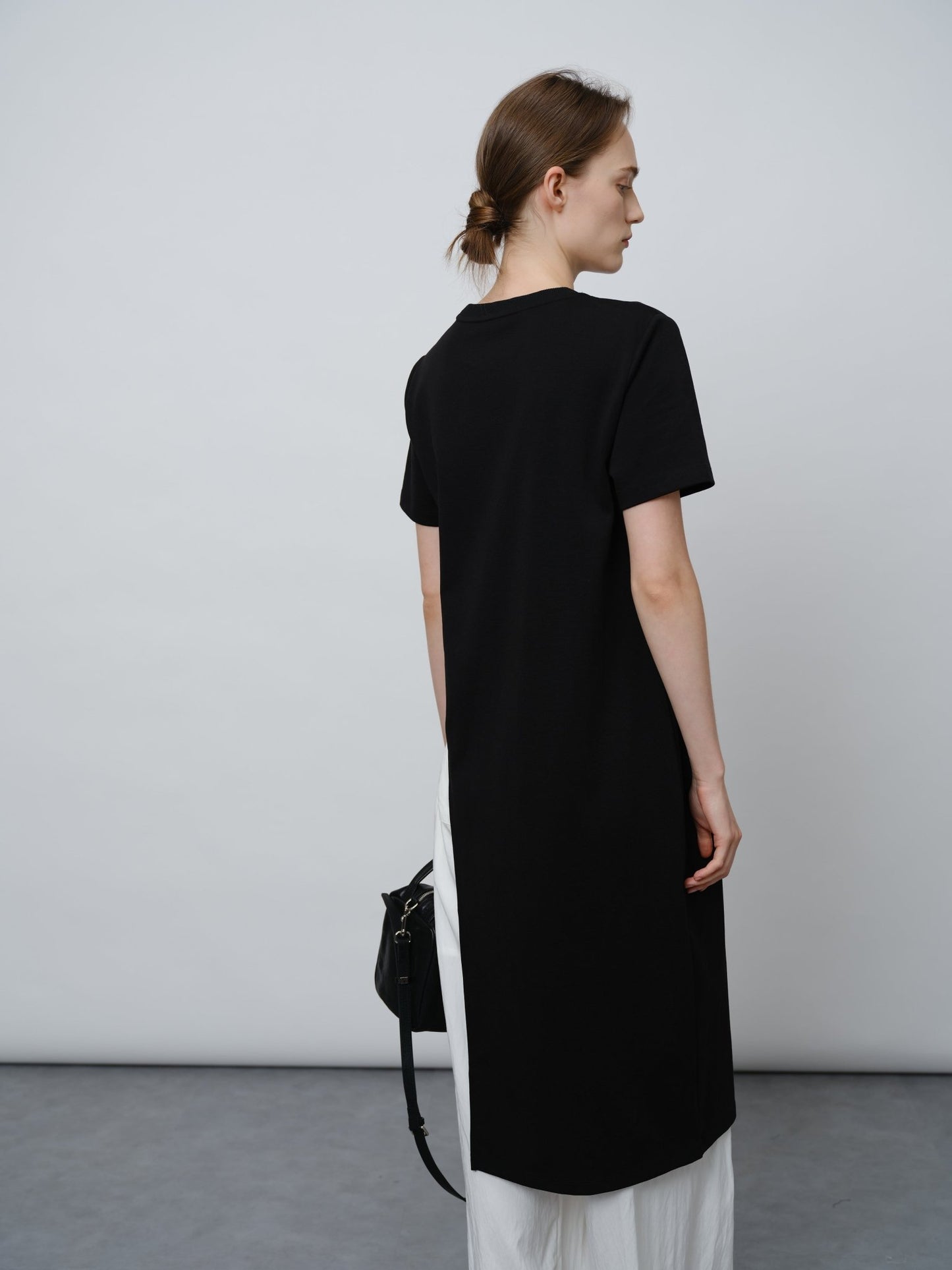 Asymmetric Slash - Hem Tee - UNIQUE ATTRACTION
