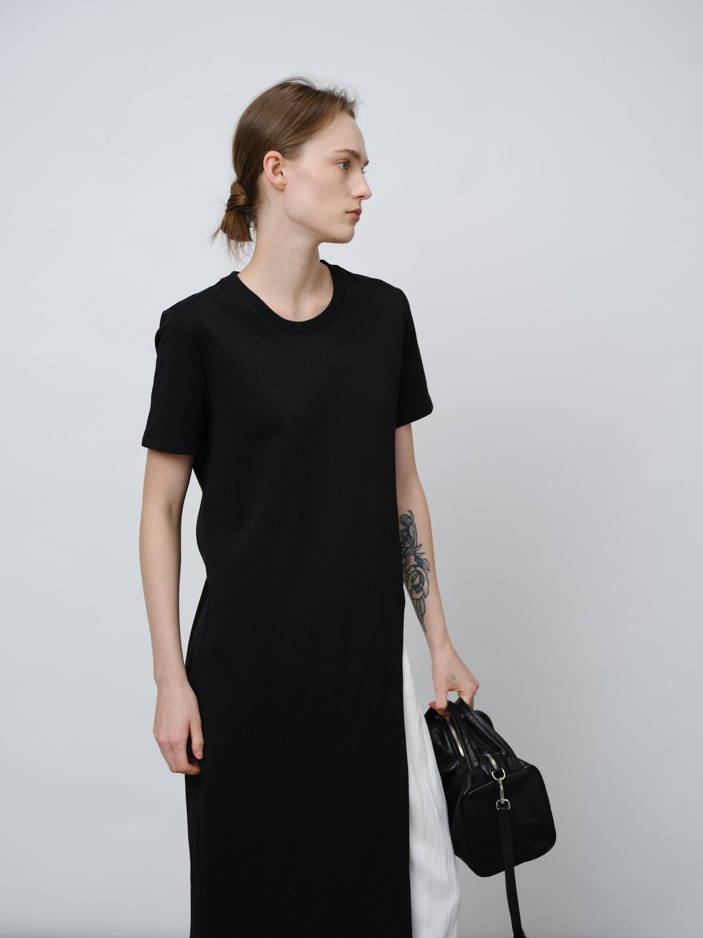 Asymmetric Slash - Hem Tee - UNIQUE ATTRACTION