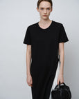Asymmetric Slash - Hem Tee - UNIQUE ATTRACTION