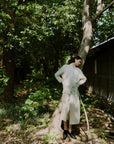 Belted Tencel Trench Dress - UNIQUE ATTRACTION