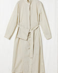 Belted Tencel Trench Dress - UNIQUE ATTRACTION