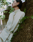 Belted Tencel Trench Dress - UNIQUE ATTRACTION