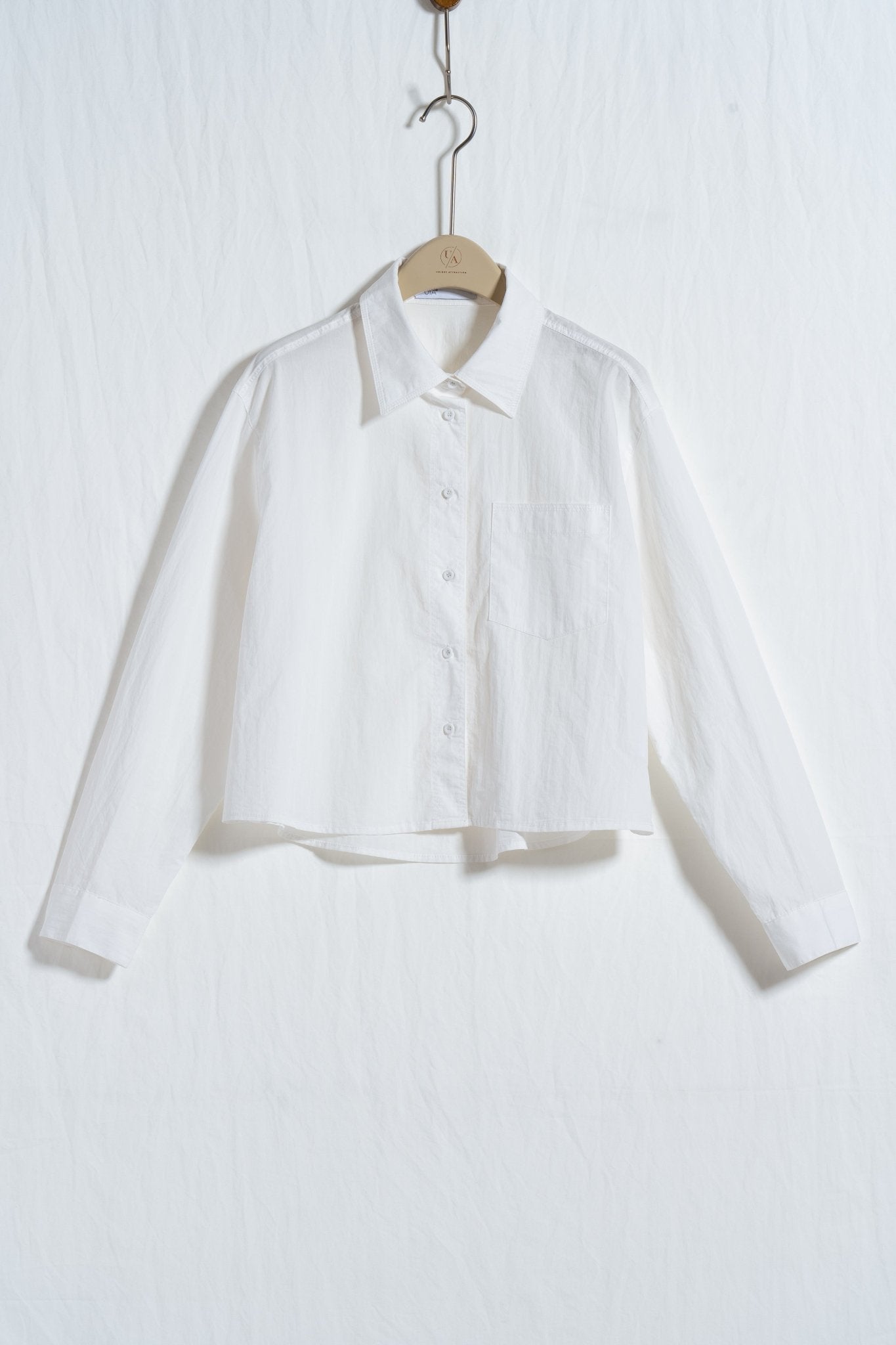 Crisp Drape Boxy Shirt - UNIQUE ATTRACTION
