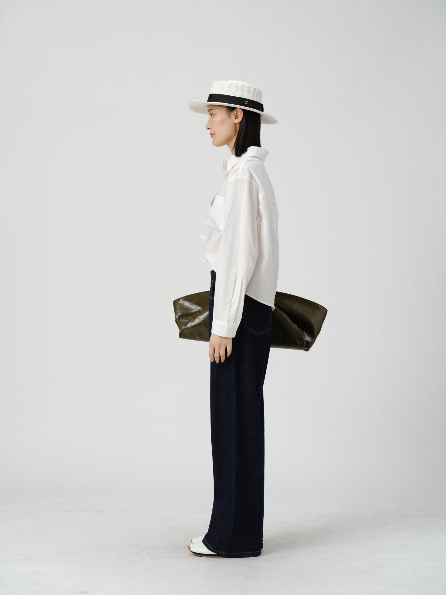 Crisp Drape Boxy Shirt - UNIQUE ATTRACTION