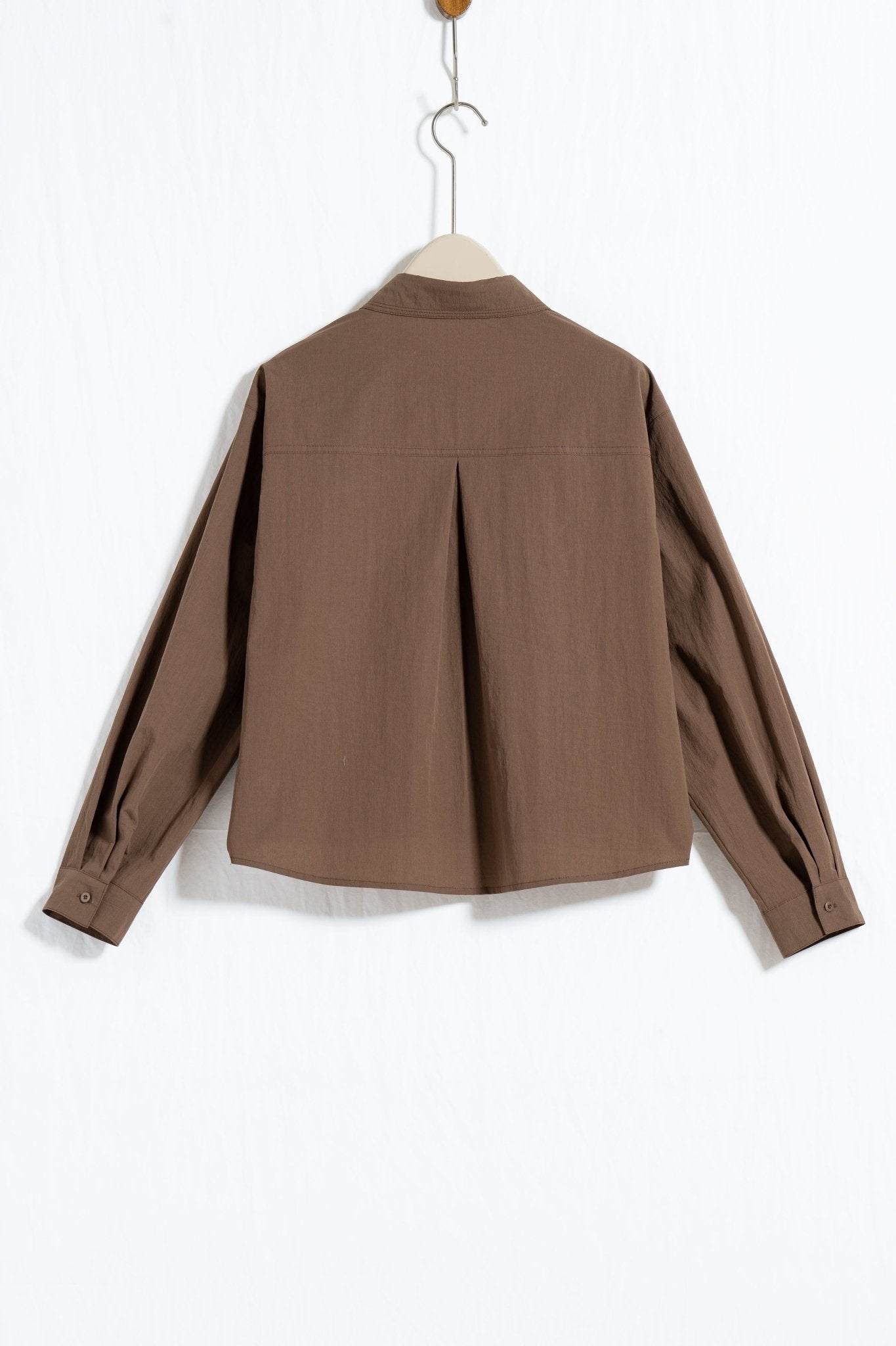 Crisp Drape Boxy Shirt - UNIQUE ATTRACTION