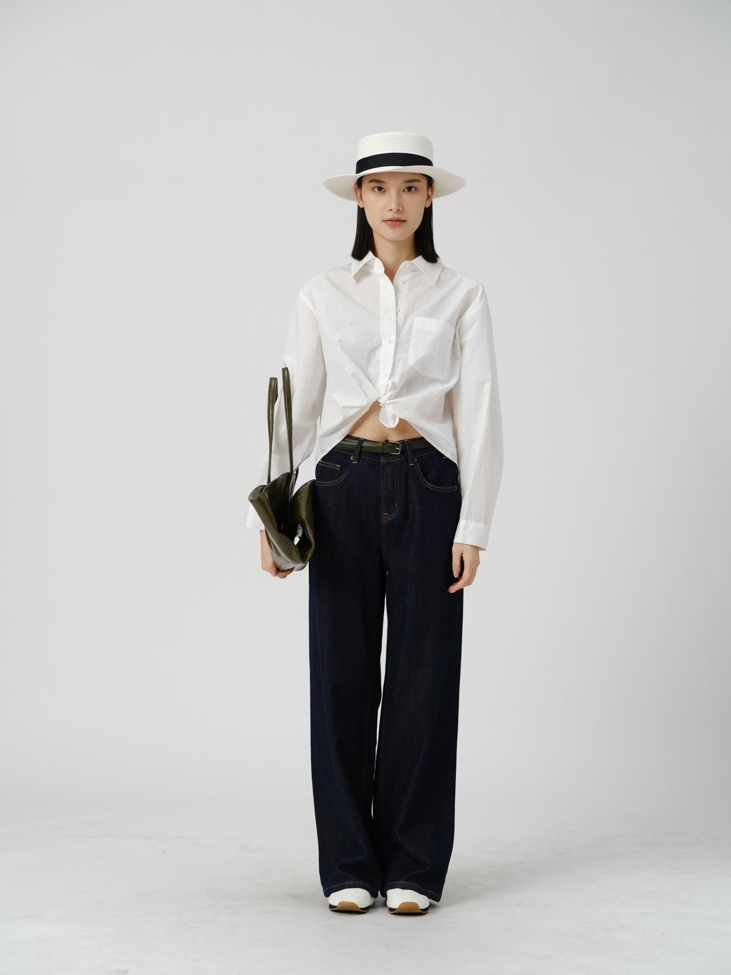 Crisp Drape Boxy Shirt - UNIQUE ATTRACTION