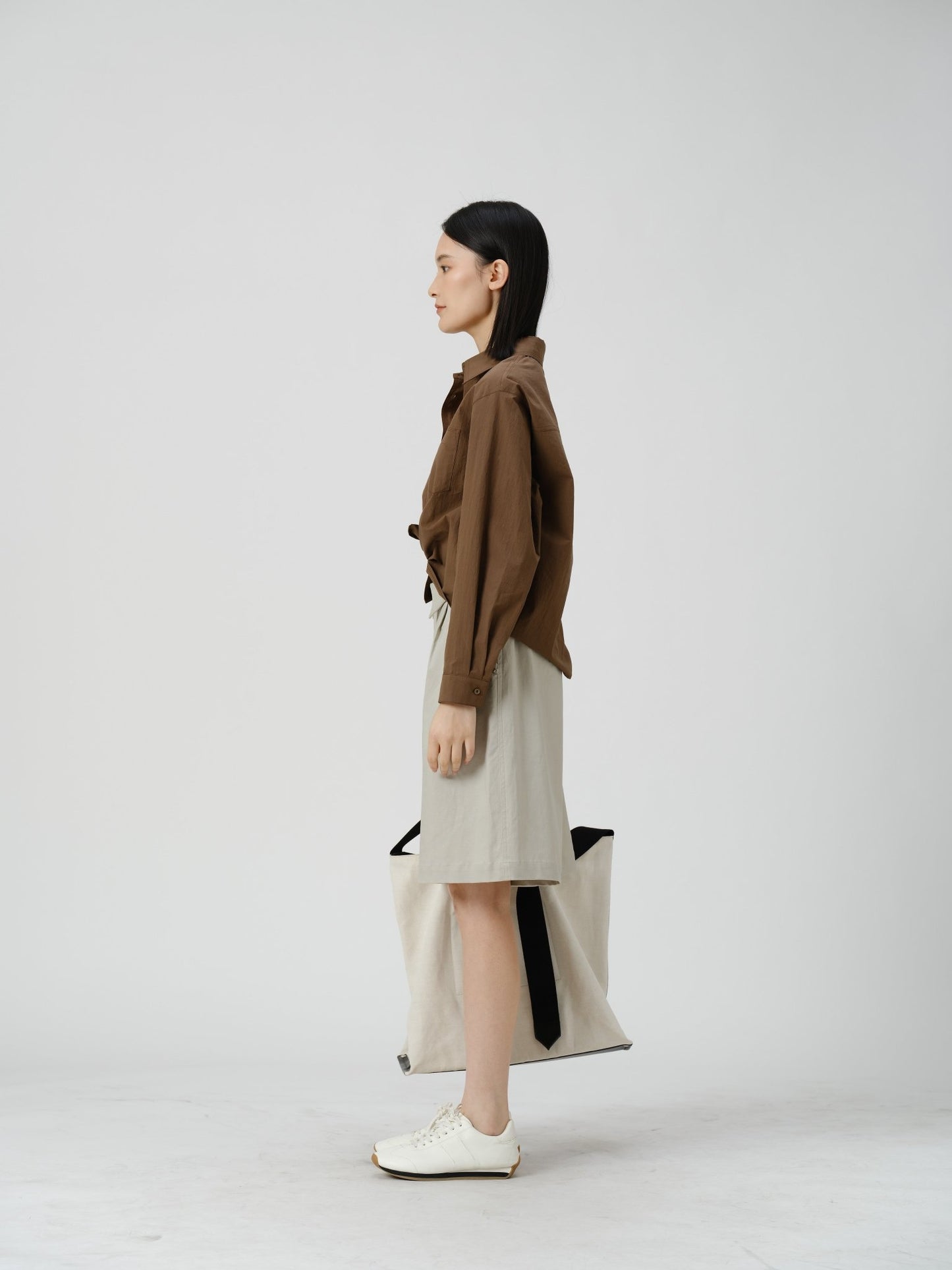 Crisp Drape Boxy Shirt - UNIQUE ATTRACTION