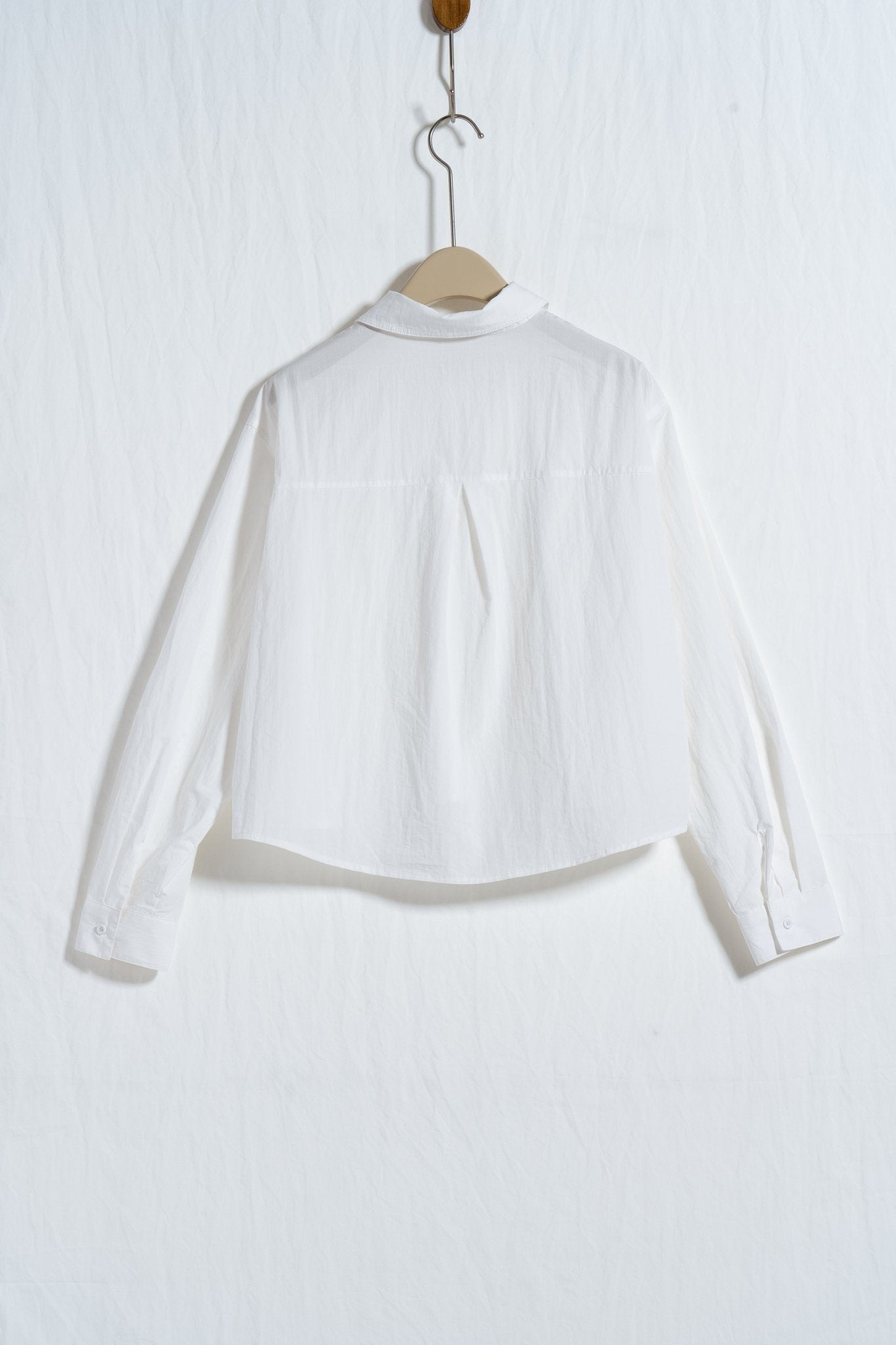 Crisp Drape Boxy Shirt - UNIQUE ATTRACTION