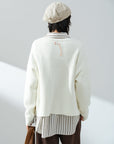 Cropped Knit Sweater - UNIQUE ATTRACTION