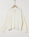 Cropped Knit Sweater - UNIQUE ATTRACTION