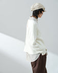 Cropped Knit Sweater - UNIQUE ATTRACTION