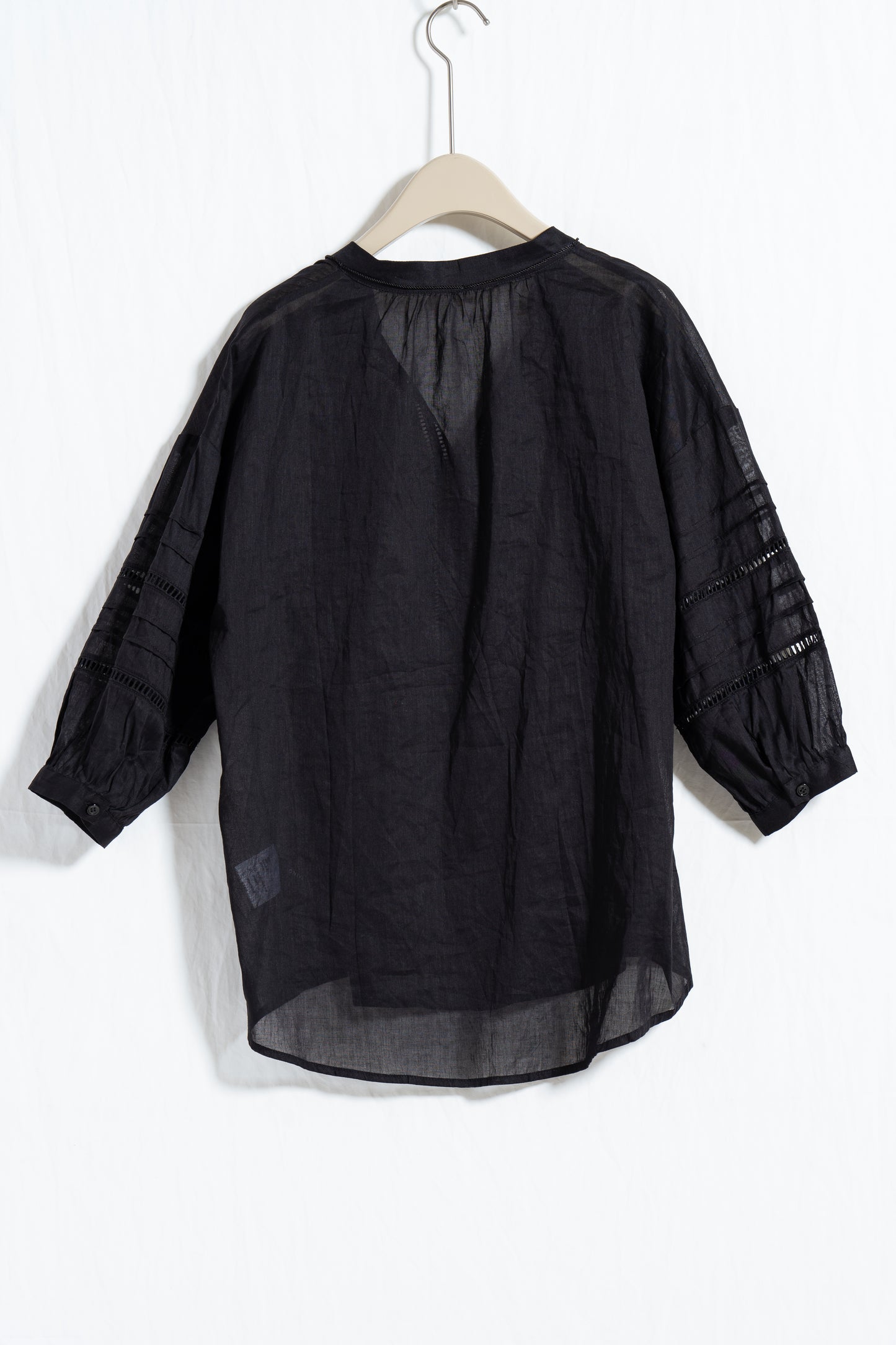 Boho Lace Linen Blouse