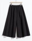 Wide-Leg Culotte Pants
