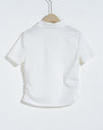 Short-Sleeve Collared T-Shirt