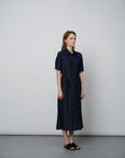 Denim Tie - Waist Dress - UNIQUE ATTRACTION