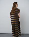 Double - Yarn Stripe Dress - UNIQUE ATTRACTION