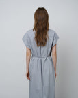 Effortless Tie Waist Shirt Dress - UNIQUE ATTRACTION