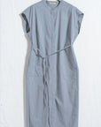 Effortless Tie Waist Shirt Dress - UNIQUE ATTRACTION