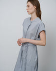 Effortless Tie Waist Shirt Dress - UNIQUE ATTRACTION