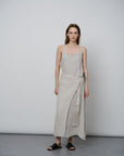 Linen Slip Dress - UNIQUE ATTRACTION