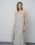 Linen Slip Dress - UNIQUE ATTRACTION
