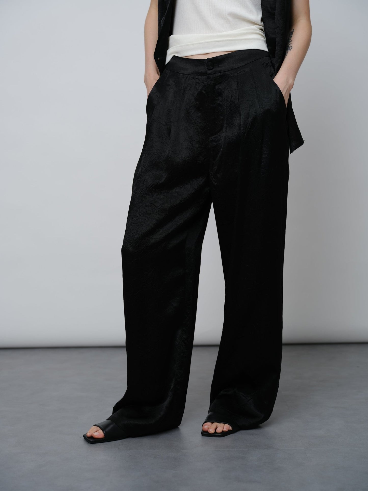 Loose Fit Dress Pants - UNIQUE ATTRACTION