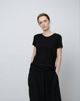 Minimalist Silk Wrap Top - UNIQUE ATTRACTION