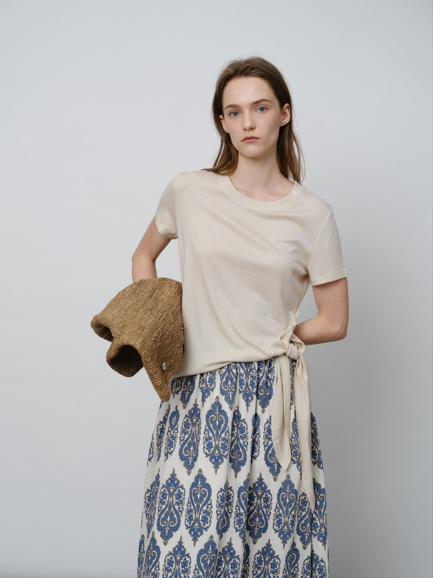Minimalist Silk Wrap Top - UNIQUE ATTRACTION