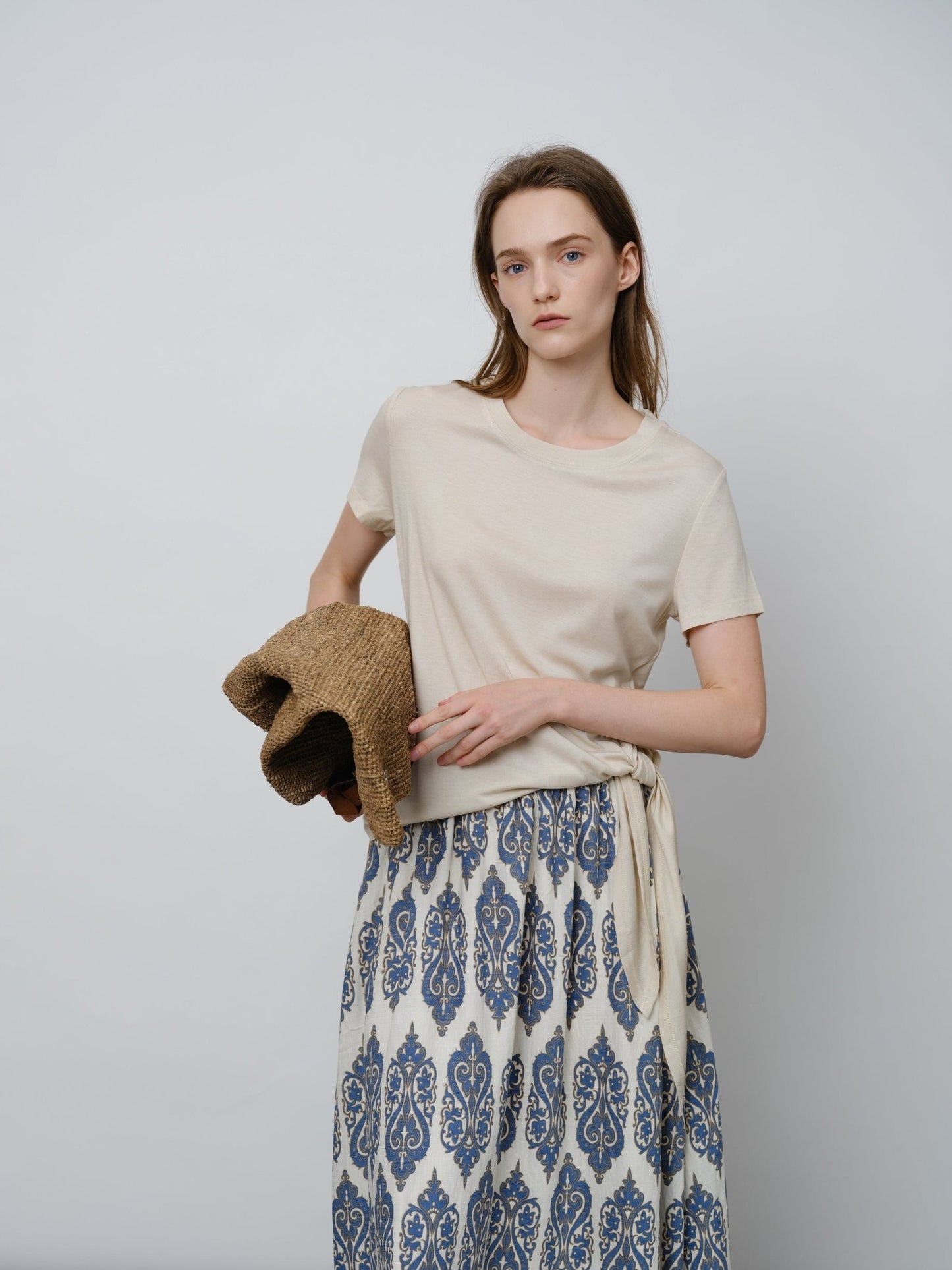 Minimalist Silk Wrap Top - UNIQUE ATTRACTION