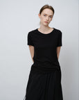 Minimalist Silk Wrap Top - UNIQUE ATTRACTION