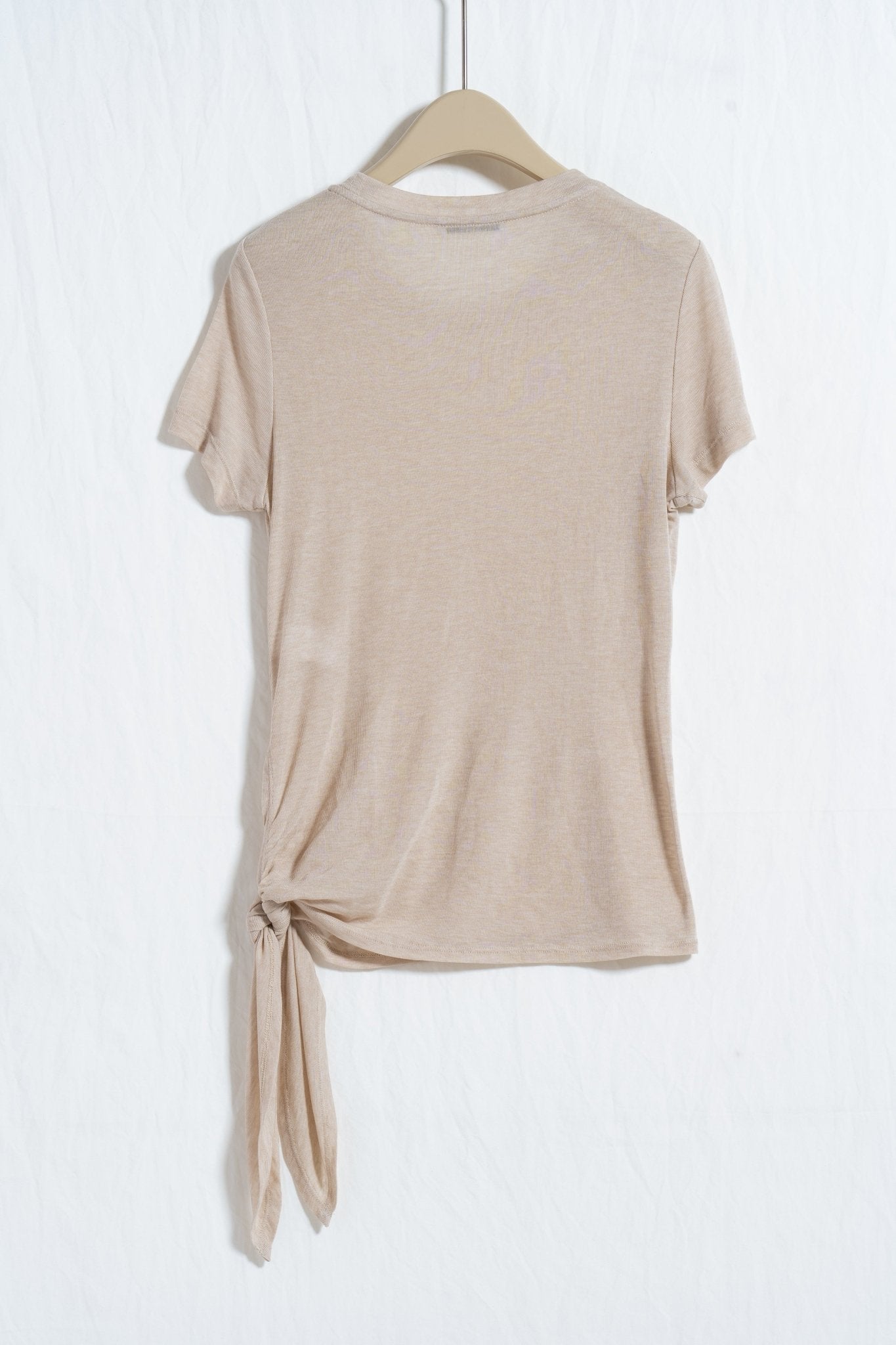Minimalist Silk Wrap Top - UNIQUE ATTRACTION