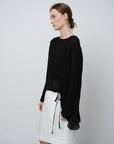 Oversized Slub - Knit Top - UNIQUE ATTRACTION