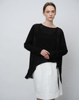 Oversized Slub - Knit Top - UNIQUE ATTRACTION