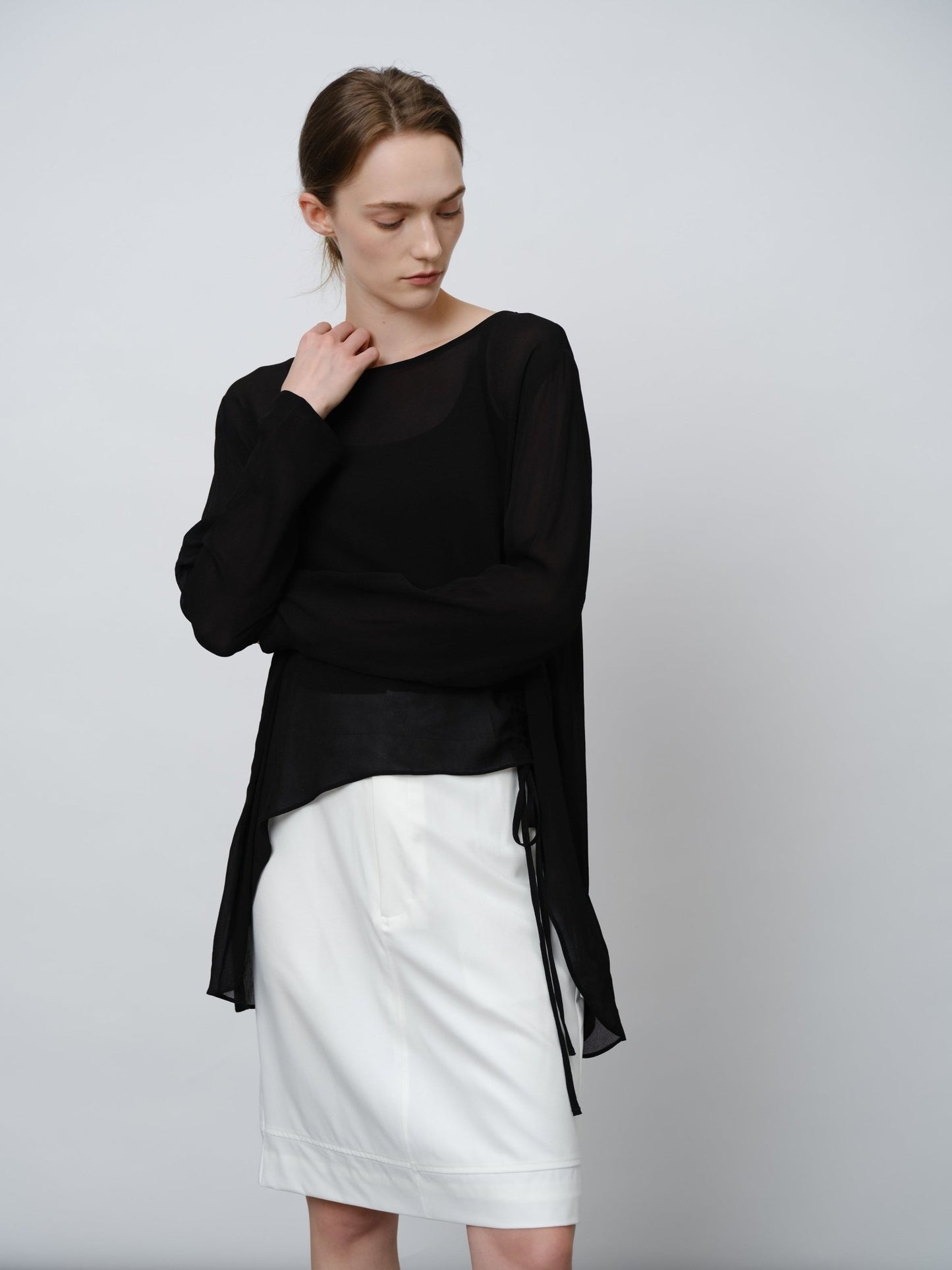 Oversized Slub - Knit Top - UNIQUE ATTRACTION