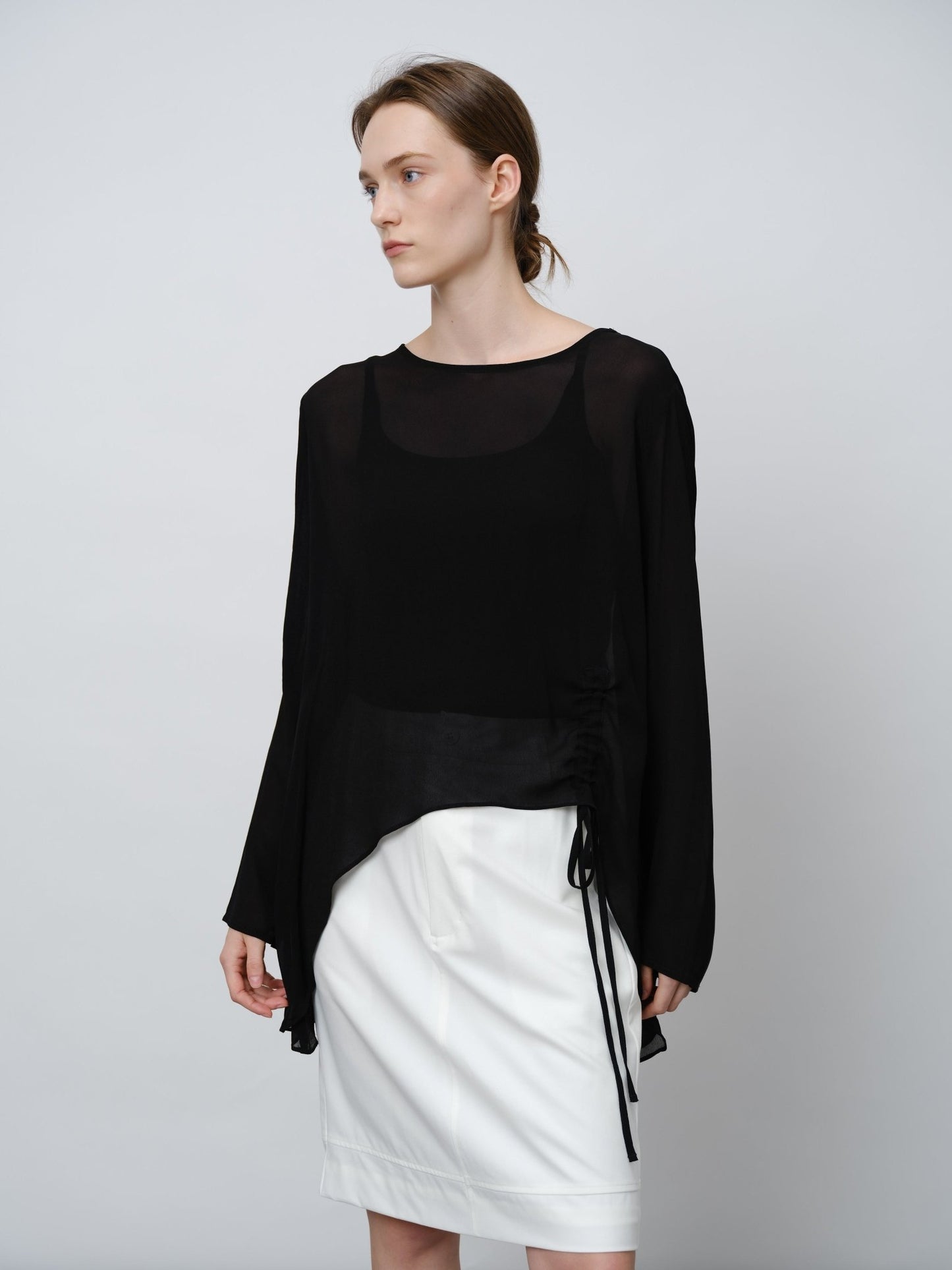 Oversized Slub - Knit Top - UNIQUE ATTRACTION