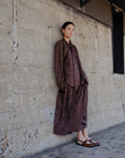 Pleated Midi Skirt - UNIQUE ATTRACTION