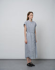 Relaxed - fit Midi Shirt Dress - UNIQUE ATTRACTION